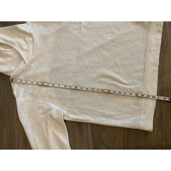 DVISION White Long-sleeve Cotton Polyester Hoodie Sweatshirt Size Large - Picture 14 of 14